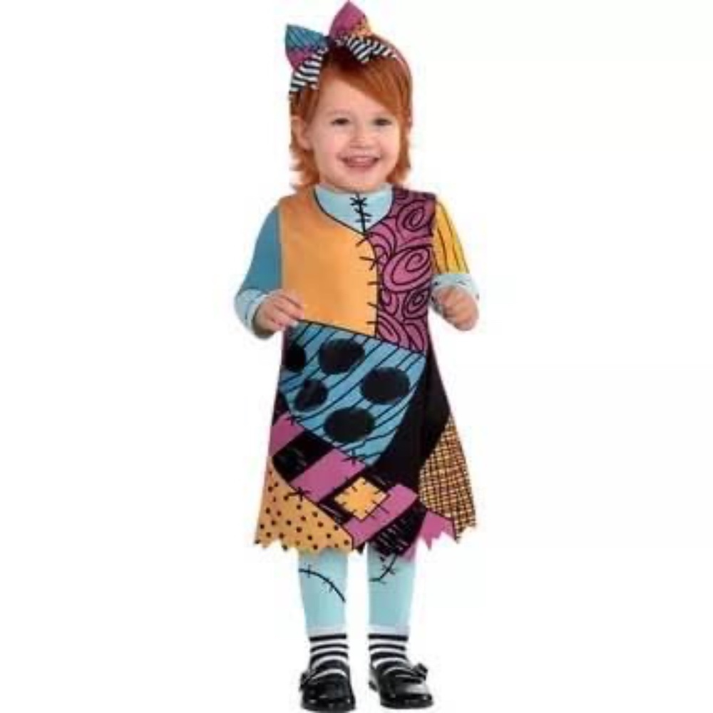 BRAND NEW baby disney the nightmare before christmas sally dress costume